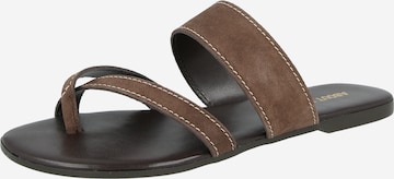 ABOUT YOU Varvastossut 'Chayenne' värissä ruskea: etupuoli