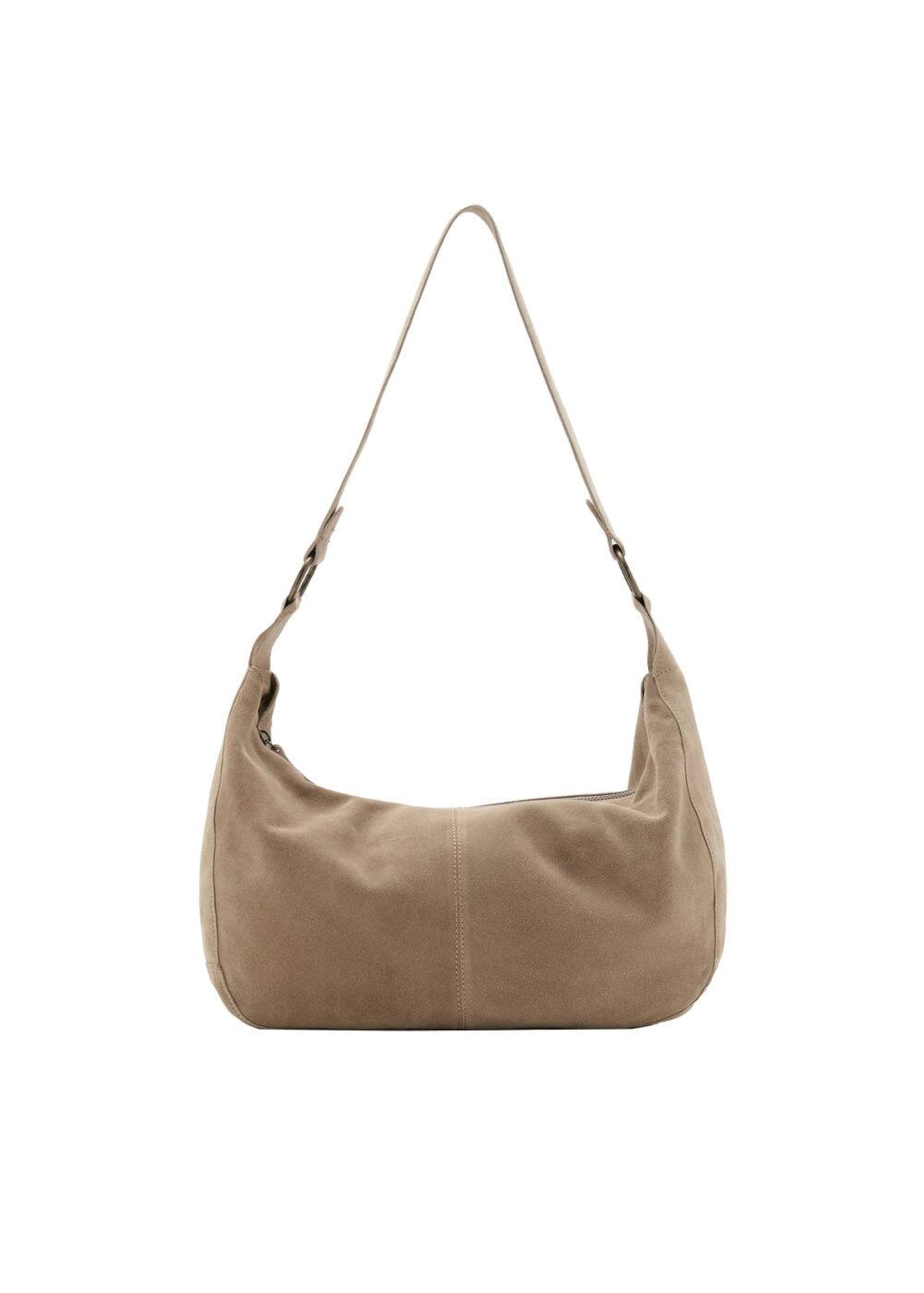 MANGO TEEN Schultertasche 'Oceana' in Beige: Vorderseite