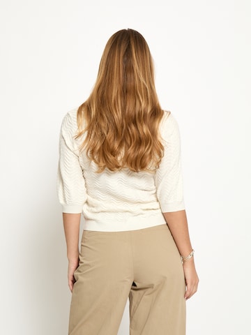 Peppercorn Top 'Ruthia' in Beige