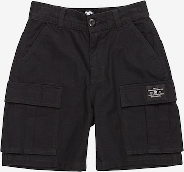 DC Shoes Wide Leg Urheiluhousut 'TUNDRA' värissä musta: etupuoli