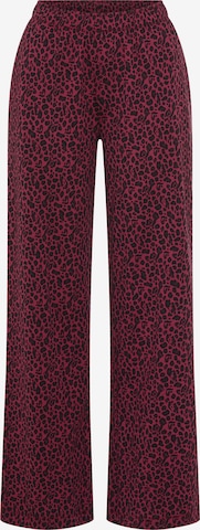 Pantaloncini da pigiama di s.Oliver in rosso: frontale