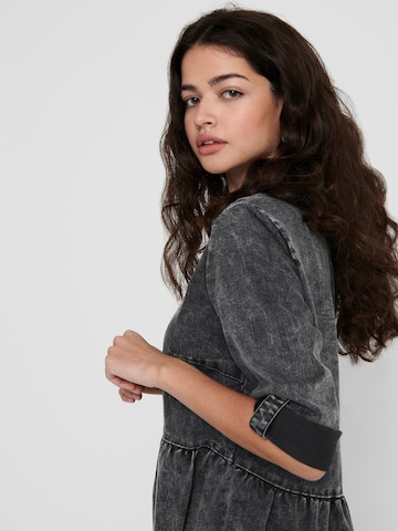 ONLY Shirt dress 'CHICAGO' in Grey