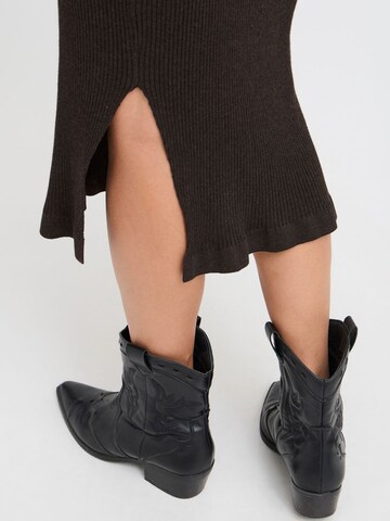 Jupe 'SARA' PULZ Jeans en marron