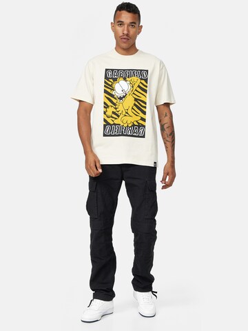 T-Shirt 'Garfield' Recovered en beige