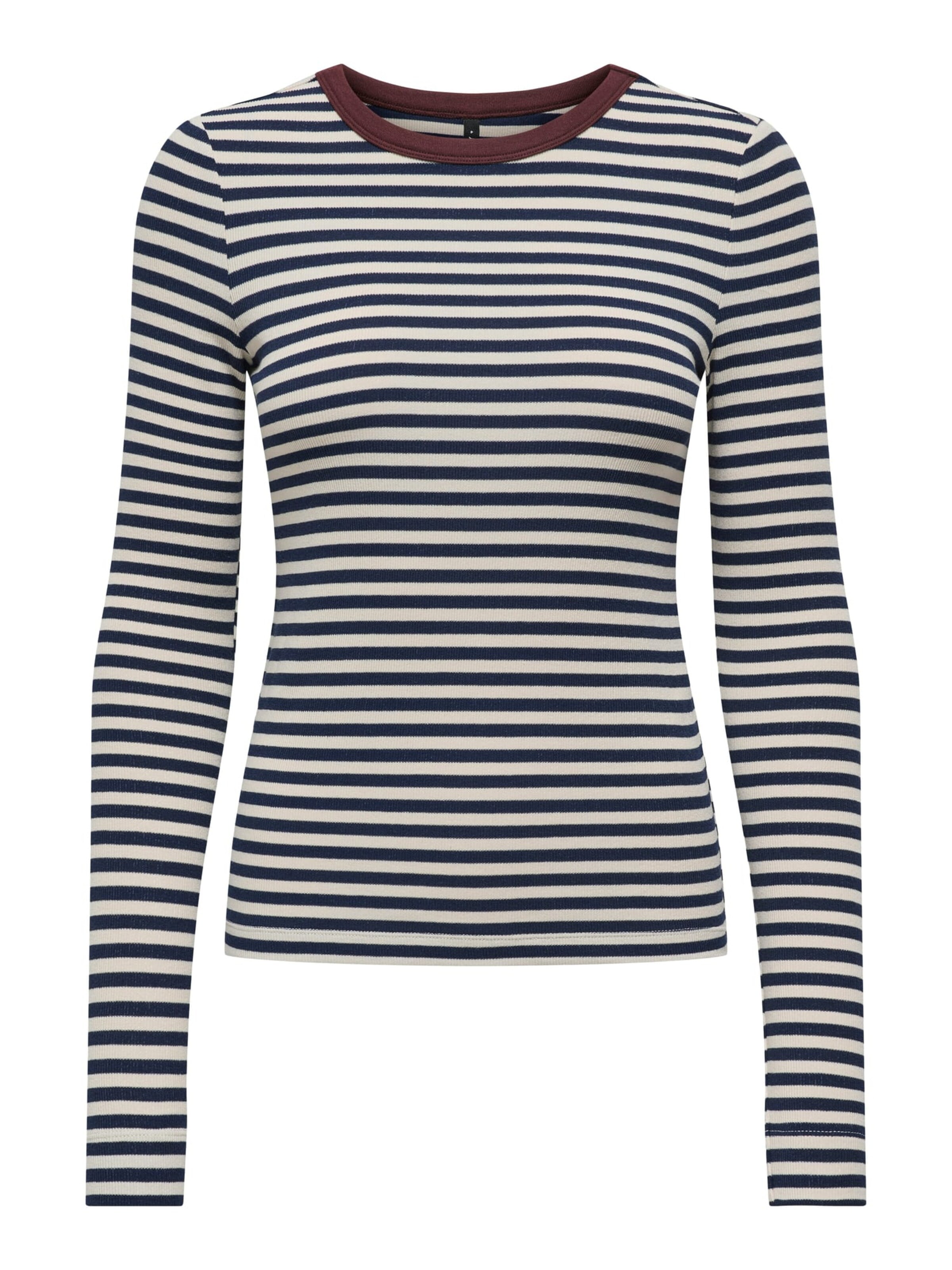 ONLY Shirt 'elene' in Blauw: voorkant