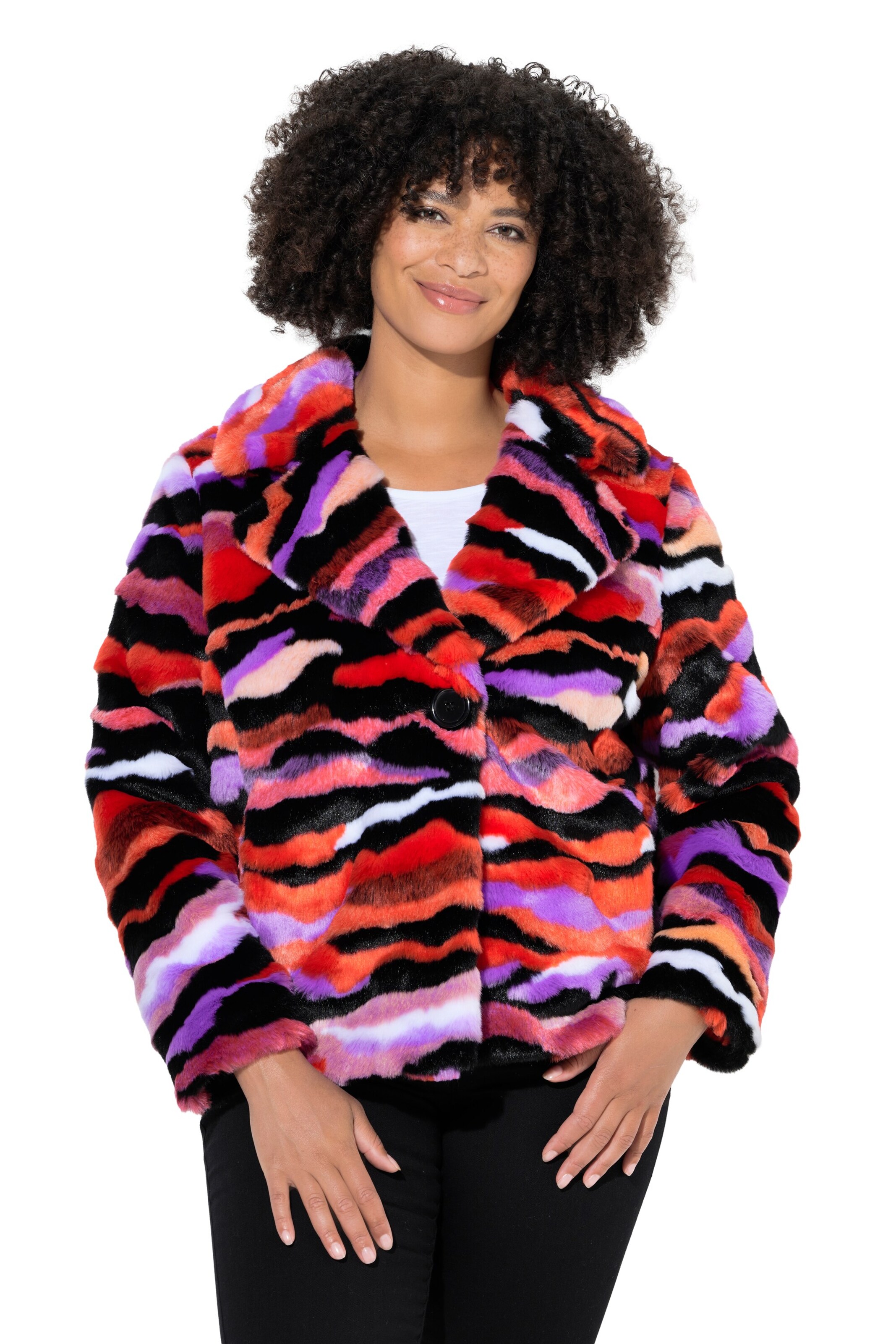 Angel of Style Tussenjas in Gemengde kleuren: voorkant