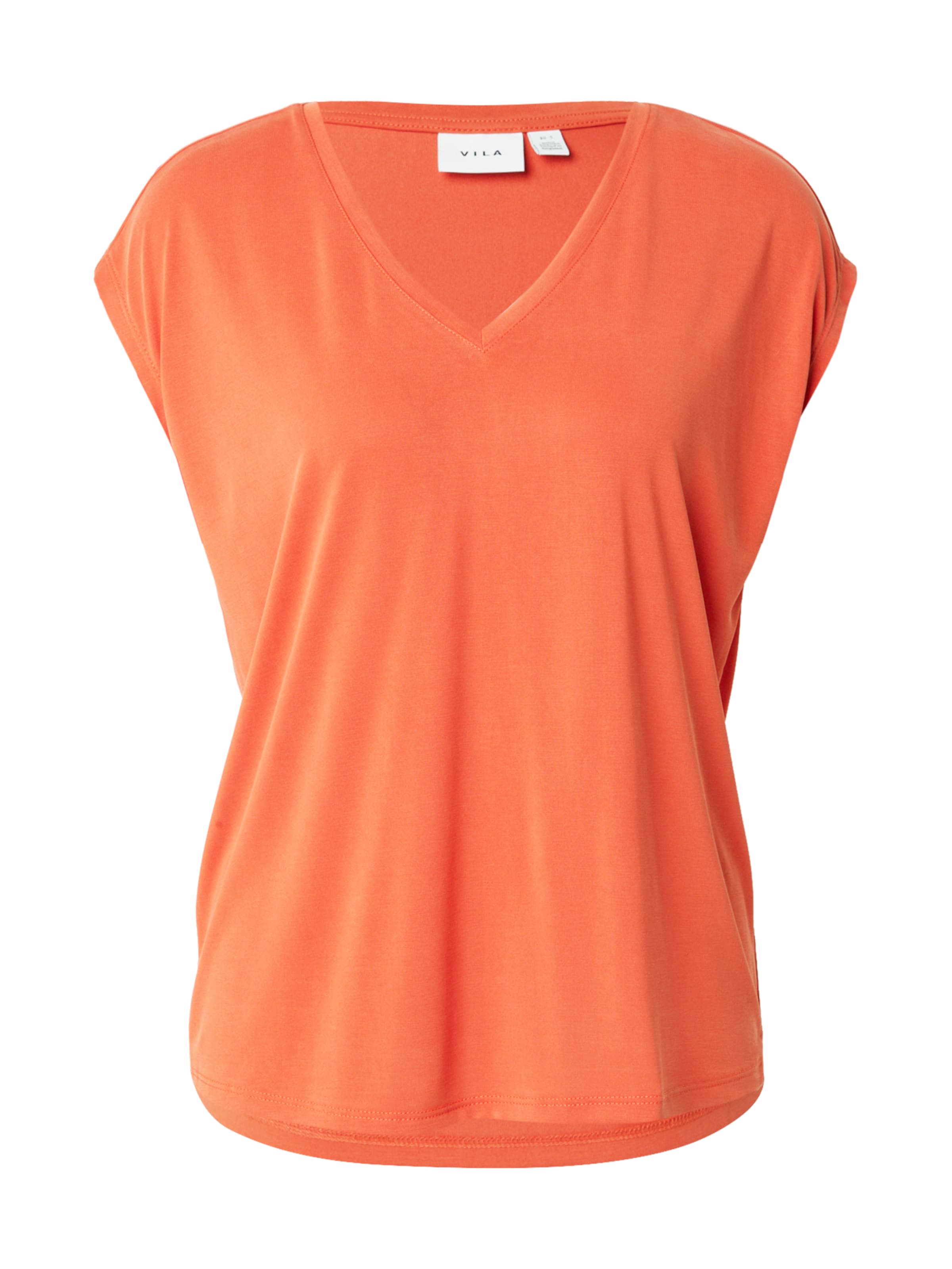 Tricou 'VIModala' de la VILA pe roșu: față