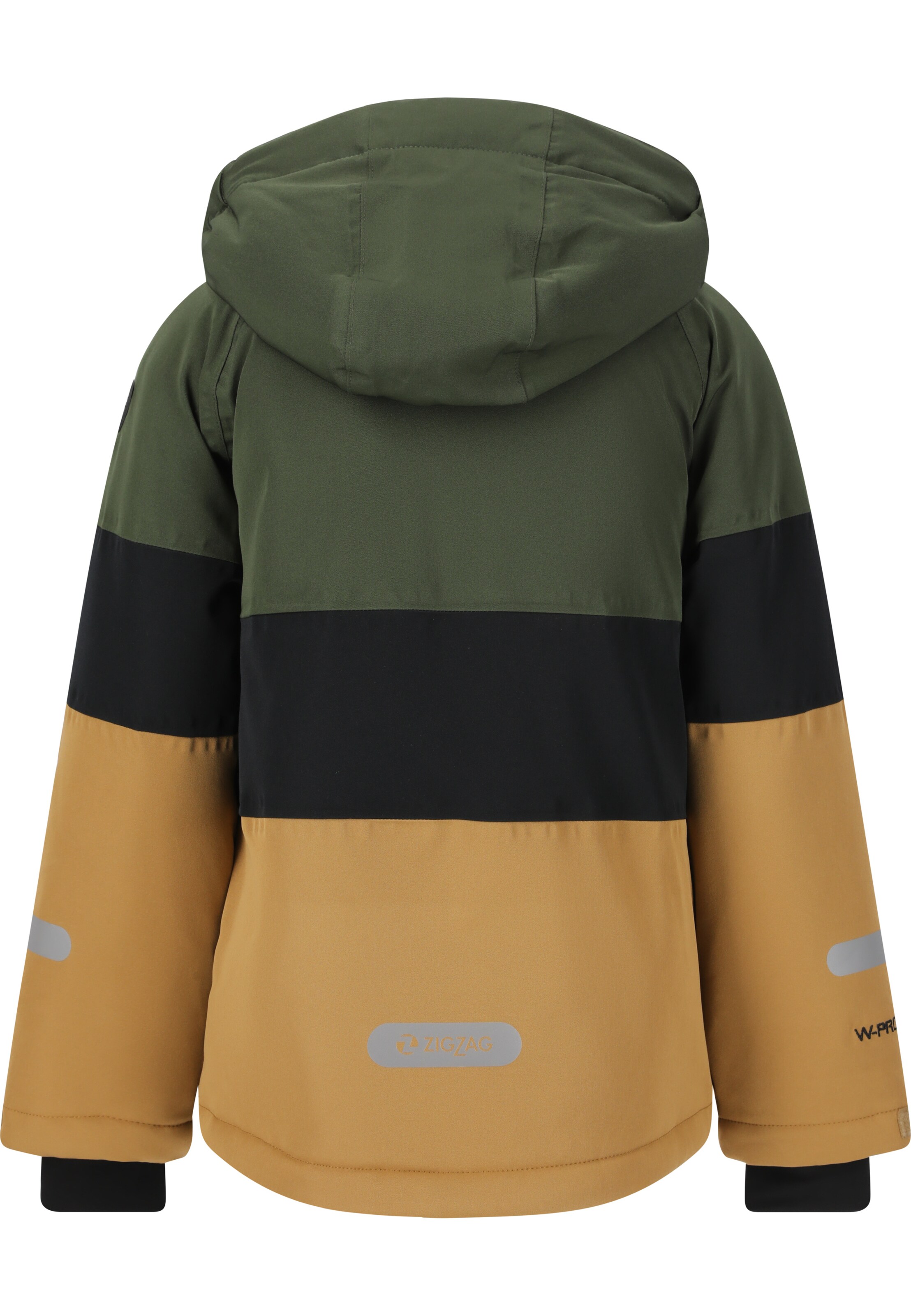 ZigZag Athletic Jacket 'Taylora' in Yellow