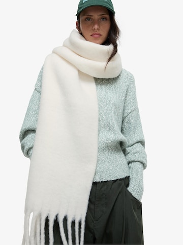 Bershka Oversize šála – béžová