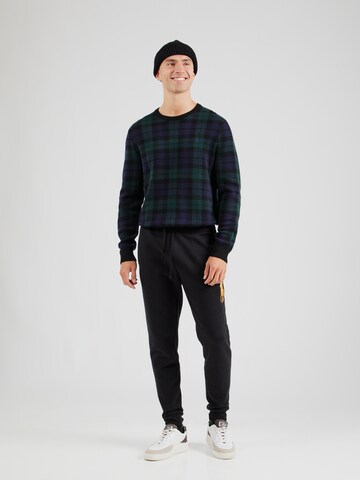 Polo Ralph Lauren Tapered Trousers 'ATHLETIC' in Black