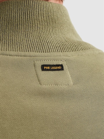 PME Legend - Jersey 'Pullover with half zipper' en verde