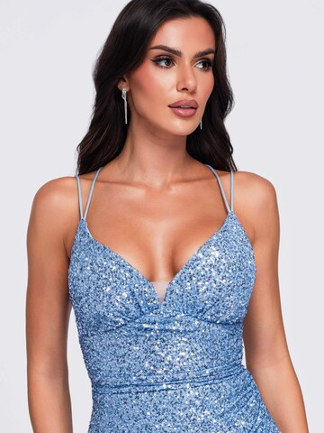 Ombre - Vestido de noche en azul