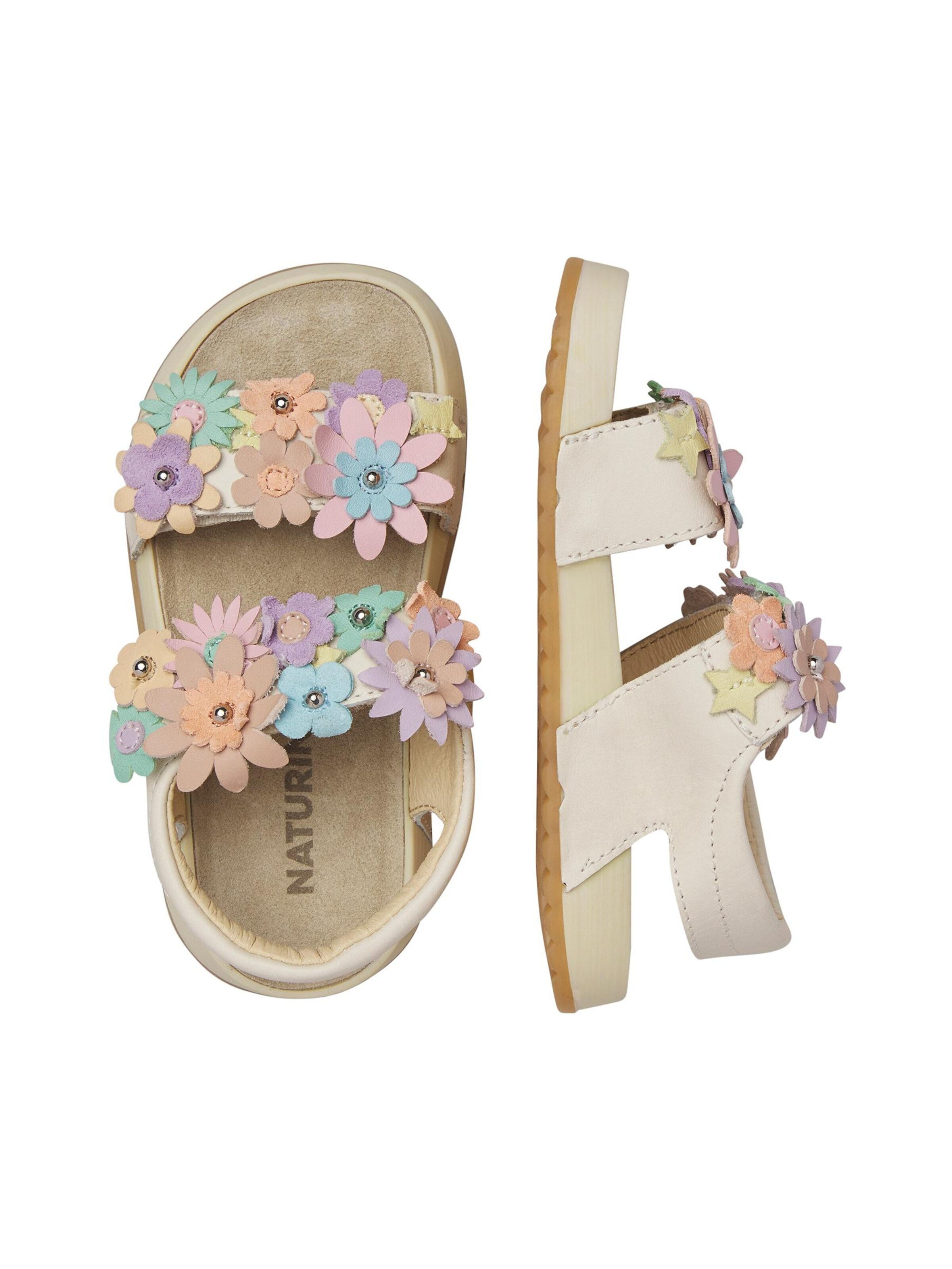 NATURINO Sandalen 'NUMEES 2.' in Wit