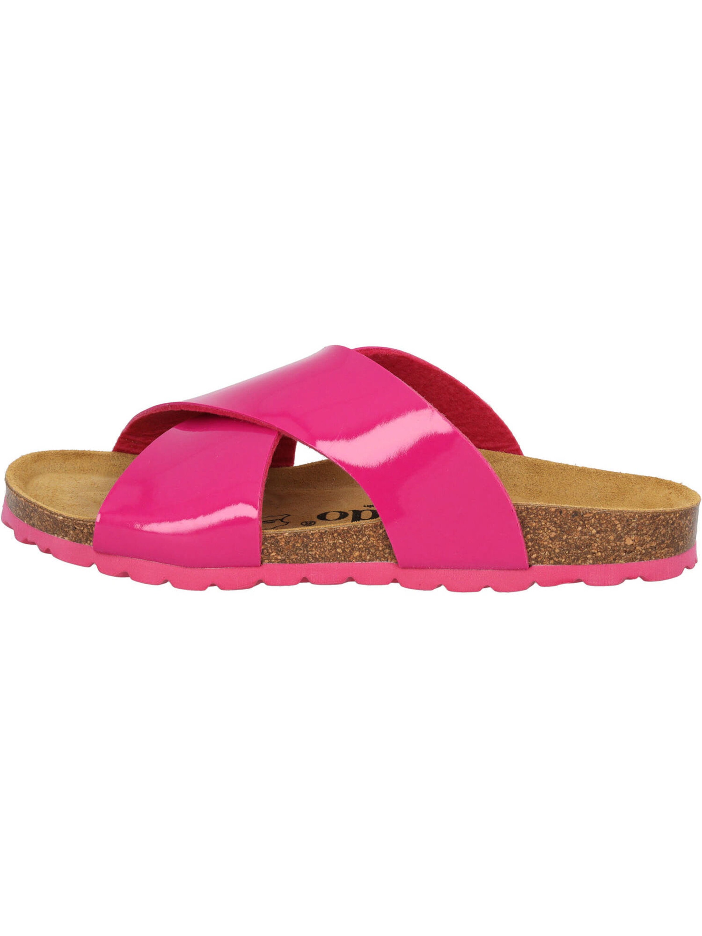 Palado Pantolette 'Rianel' in Pink: Vorderseite