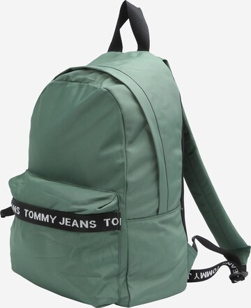 Tommy Jeans Reppu värissä vihreä: edessä