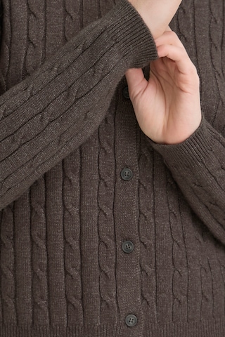 Cardigan 'PZSTEFFi' Pulz en marron