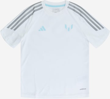 ADIDAS PERFORMANCE Performance Shirt 'Messi' in White: front