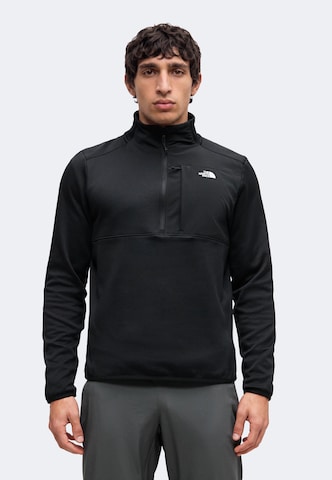 THE NORTH FACE Αθλητικό πουλόβερ 'Performance' σε μαύρο: μπροστά