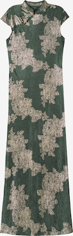 THE-ARE Kleid 'Jade bloom' in Grün: Vorderseite