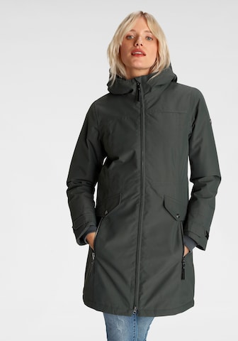 POLARINO Outdoor Jacket in Green: front