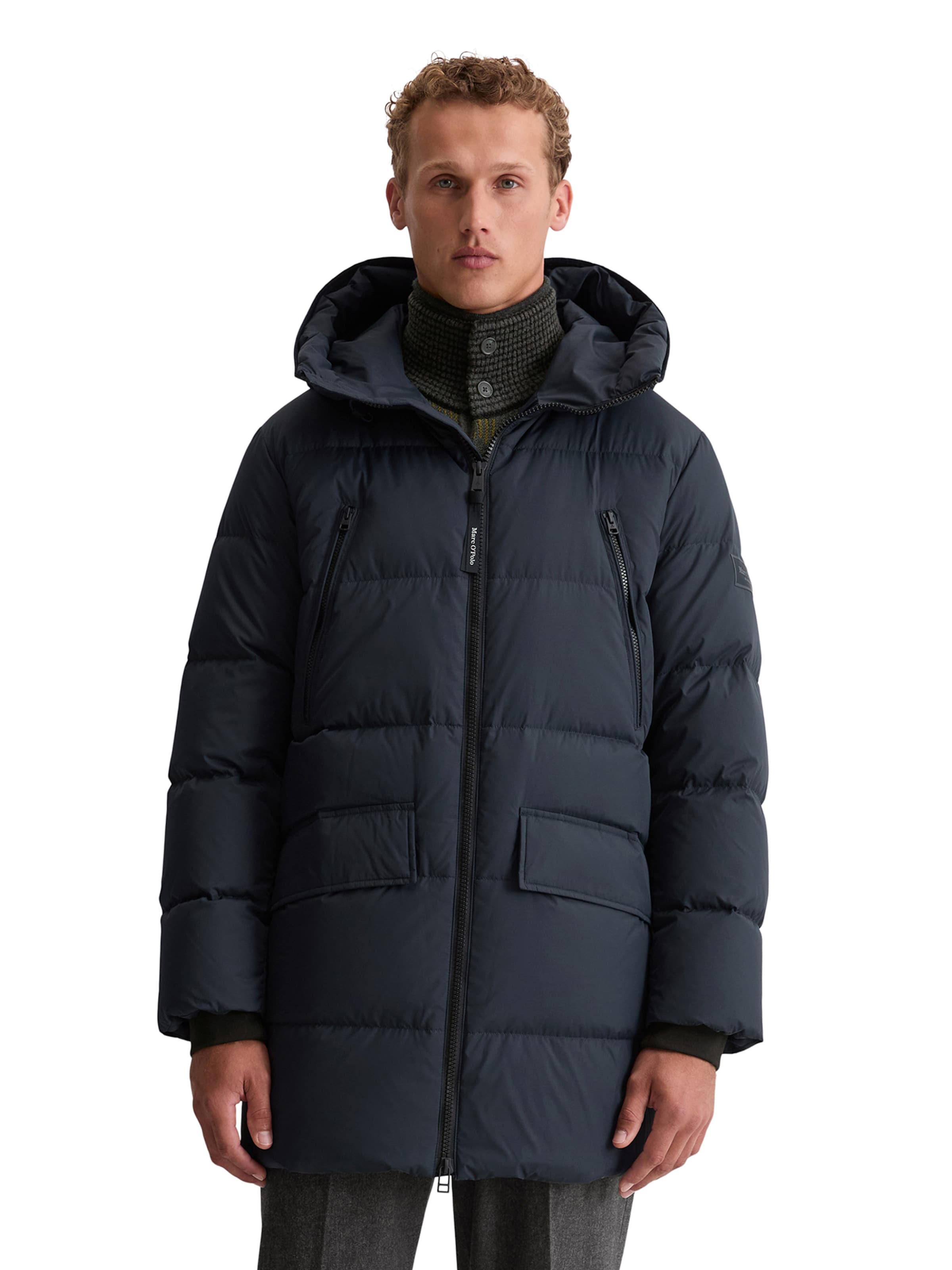 Marc O'Polo Winter coat in Blue: front