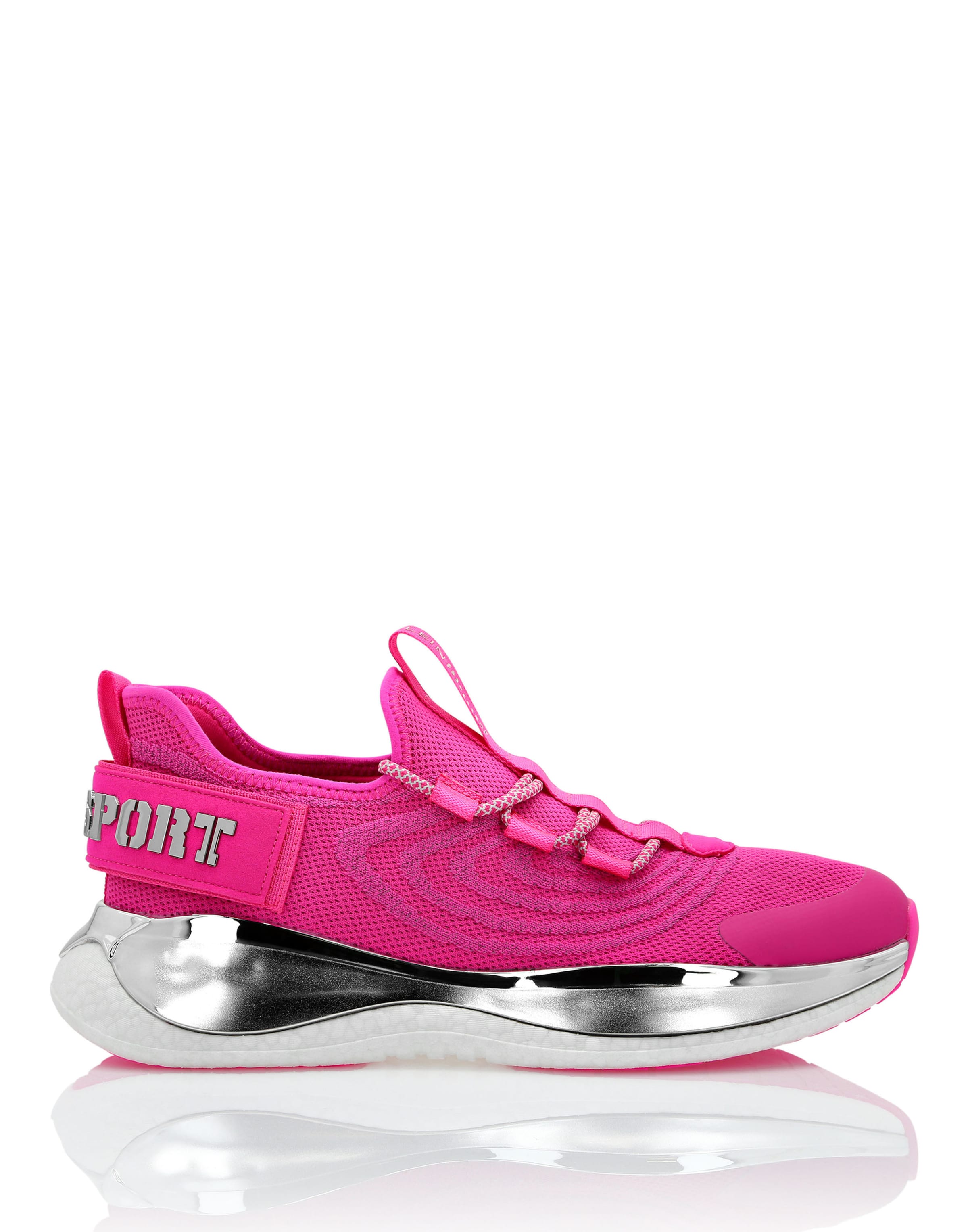 Baskets basses Plein Sport en rose
