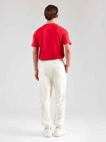 FILA Tapered Sporthose 'BAYDON' in Weiß: Rückseite