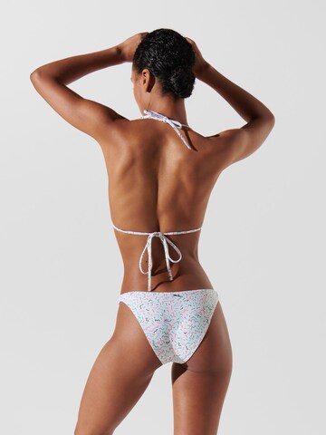 Triangle Hauts de bikini Karl Lagerfeld en blanc