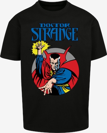 F4NT4STIC Shirt 'Marvel Doctor Strange Circle' in Zwart: voorkant