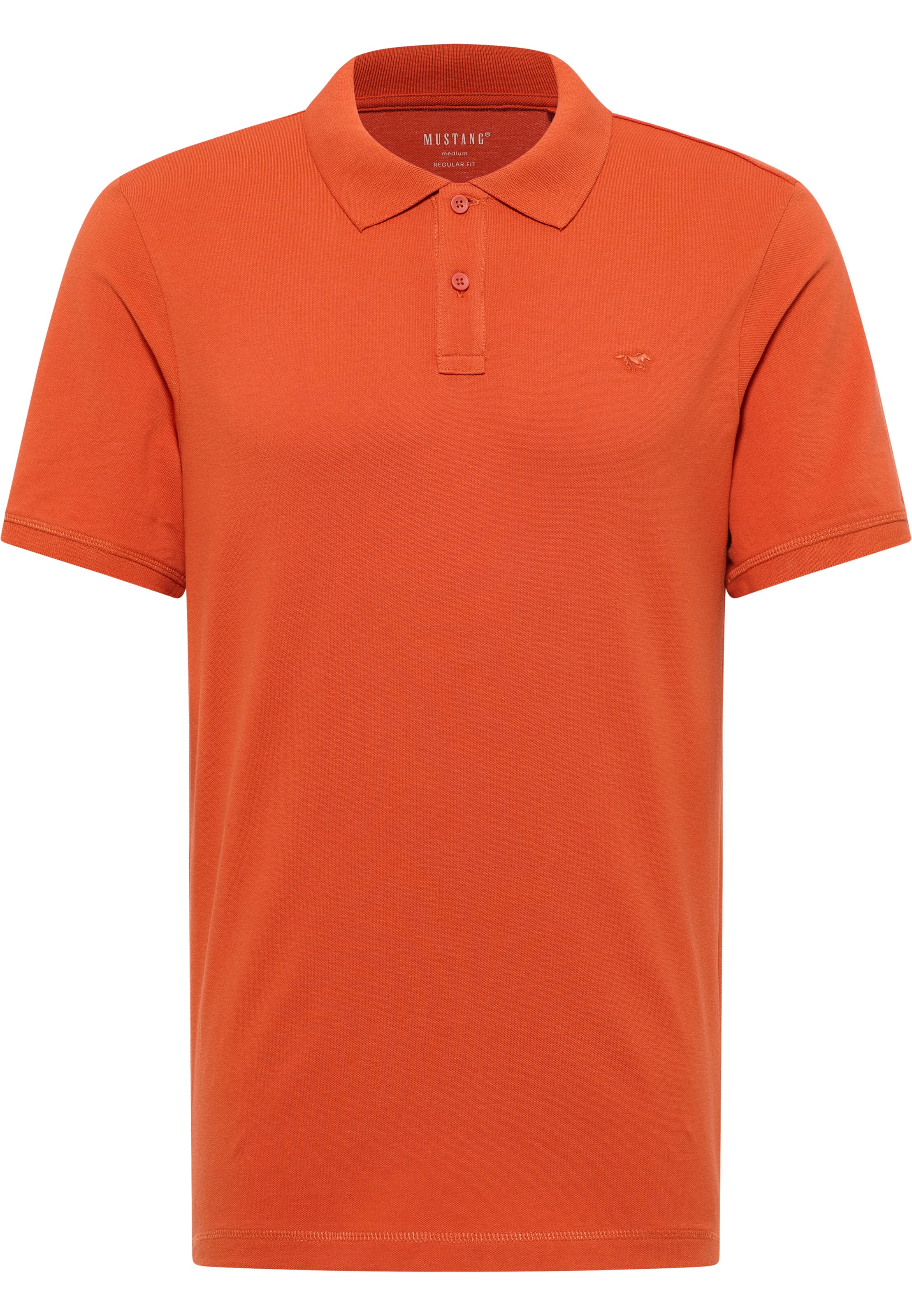 MUSTANG Shirt in Orange: front