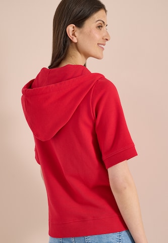 CECIL Zip-Up Hoodie in Red