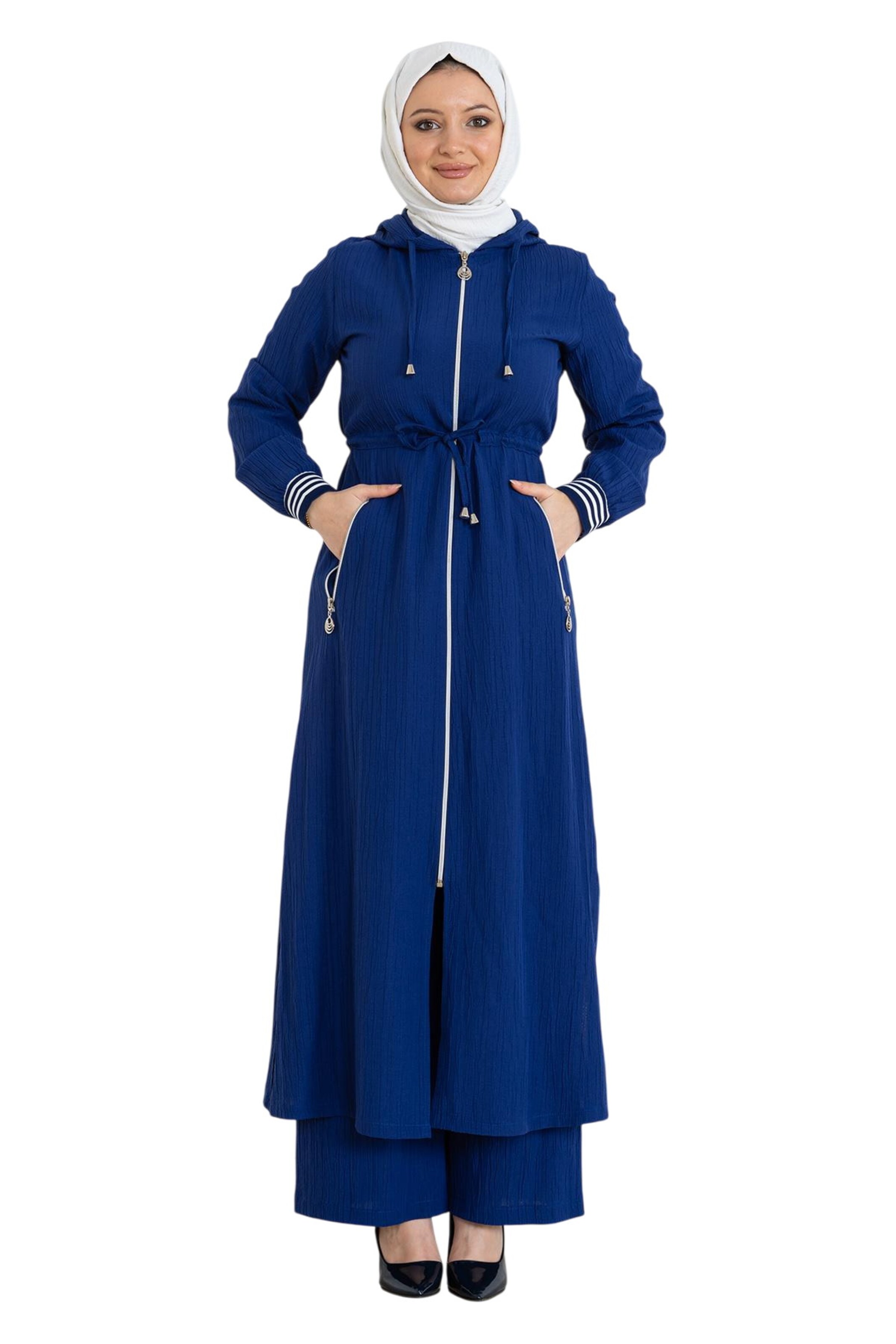 MODAMIHRAM Jurk in Blauw