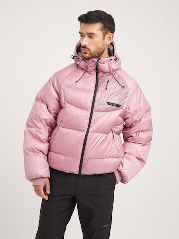 Veste d’hiver 'Bubble' JACK1T en rose : devant