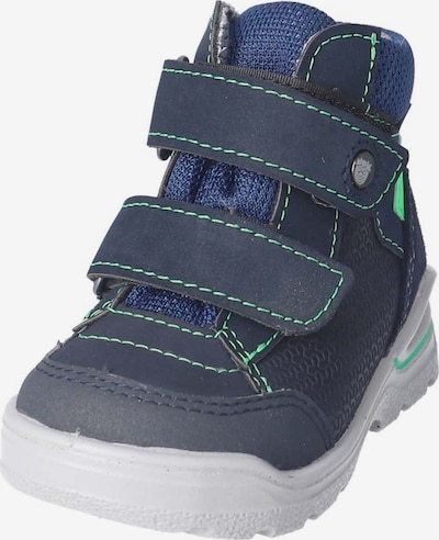 Pepino Laarzen in de kleur Donkerblauw / Neongroen, Productweergave