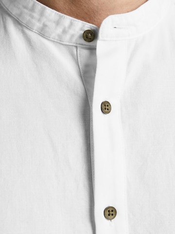 JACK & JONES - Ajuste estrecho Camisa en blanco