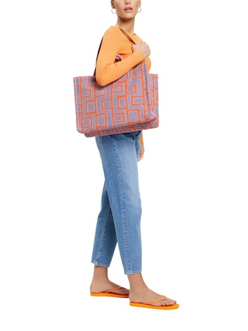 ESPRIT Nákupní taška 'Orlane' – oranžová