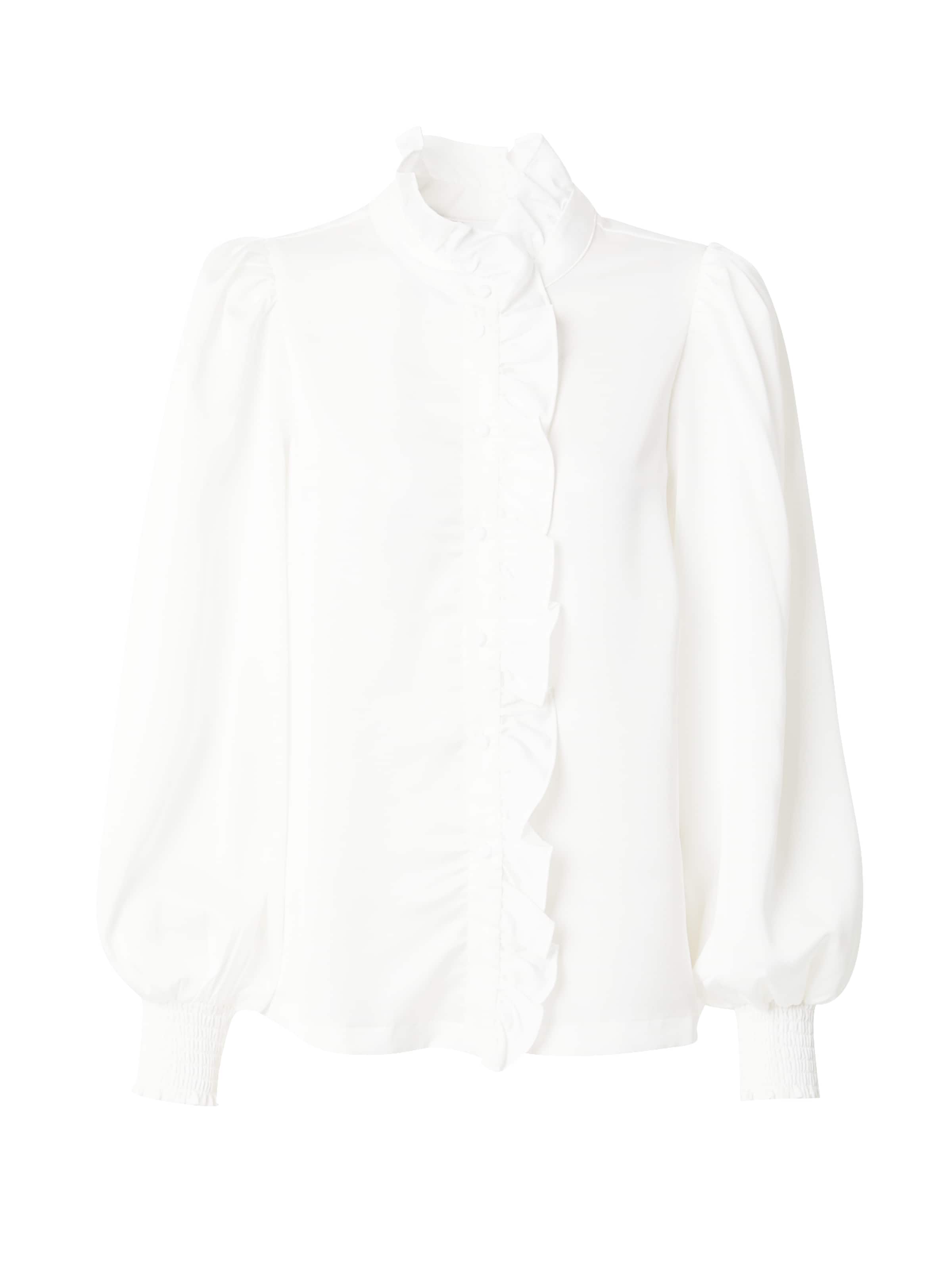 VILA Bluse 'Lutto' i hvid: forside