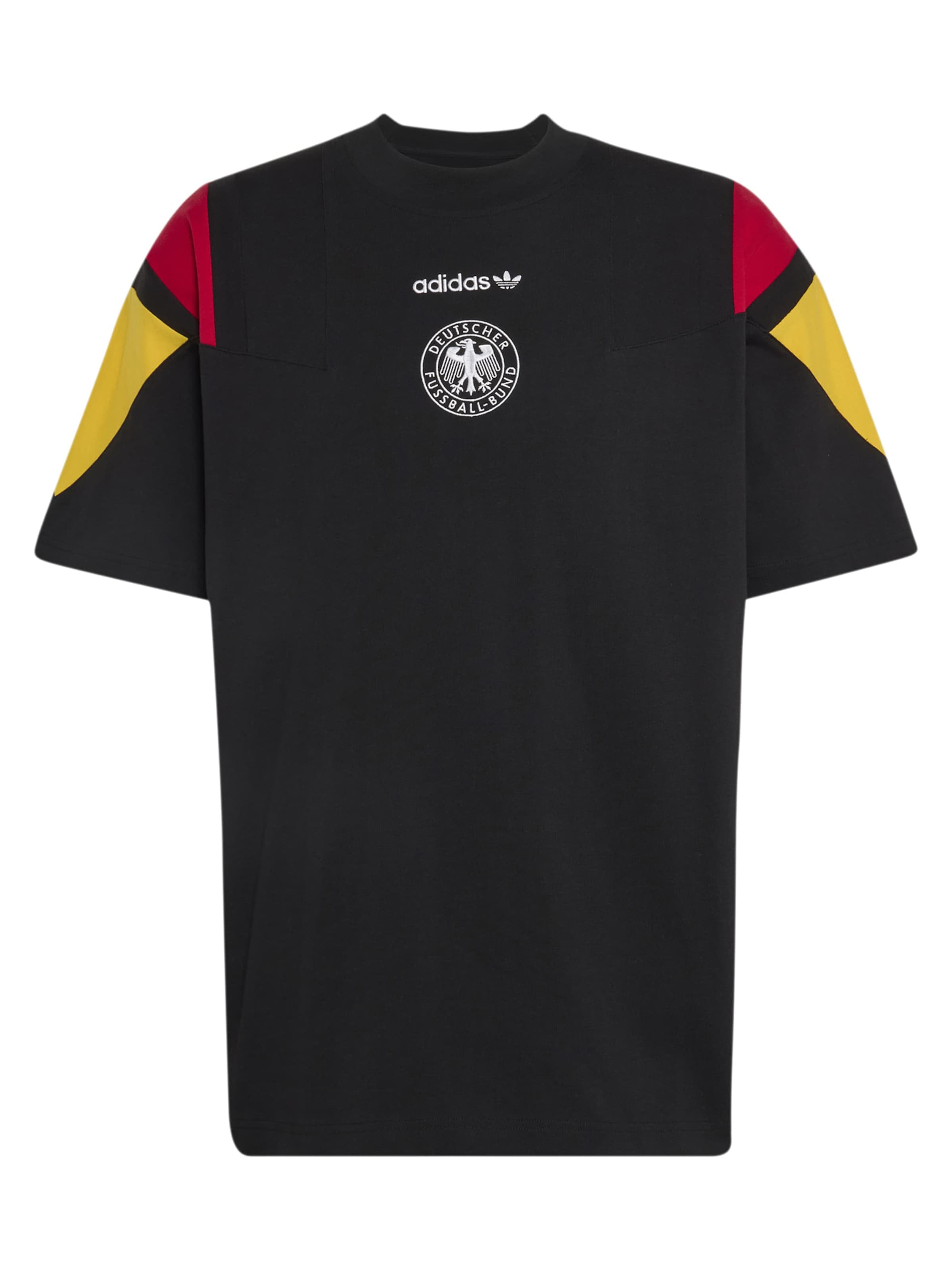 Tricou funcțional 'DFB EQT' de la ADIDAS PERFORMANCE pe negru: față