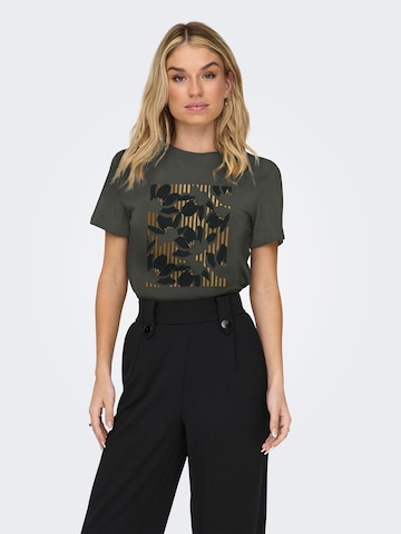 ONLY Shirt 'ONLKITA' in Grijs: voorkant