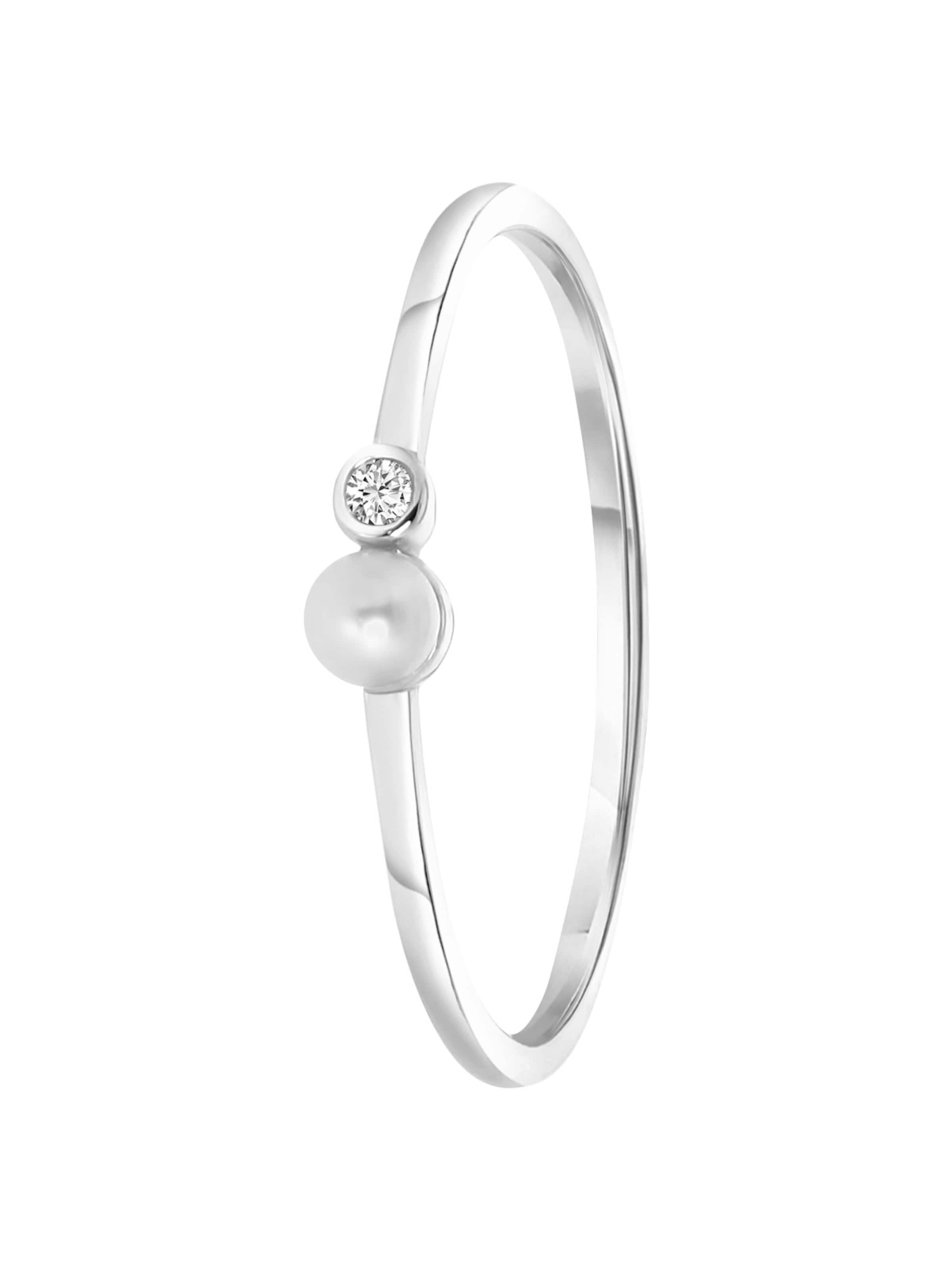 Lucardi Ring in Silver: front
