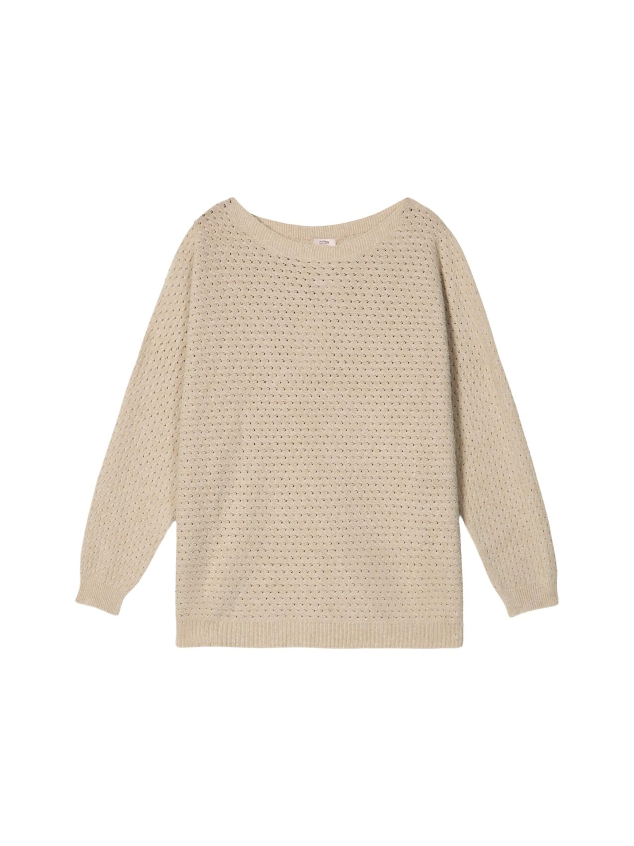 Pull-over oltre en beige : devant