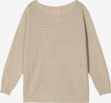 Pull-over oltre en beige : devant