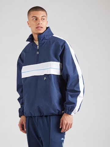 ELLESSE Демисезонная куртка в Синий: спереди