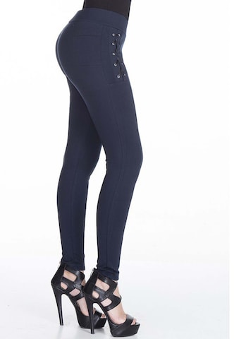 CIPO & BAXX Slim fit Leggings in Blue