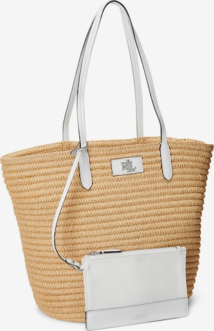 Lauren Ralph Lauren Shopper 'Brie' in Beige: front