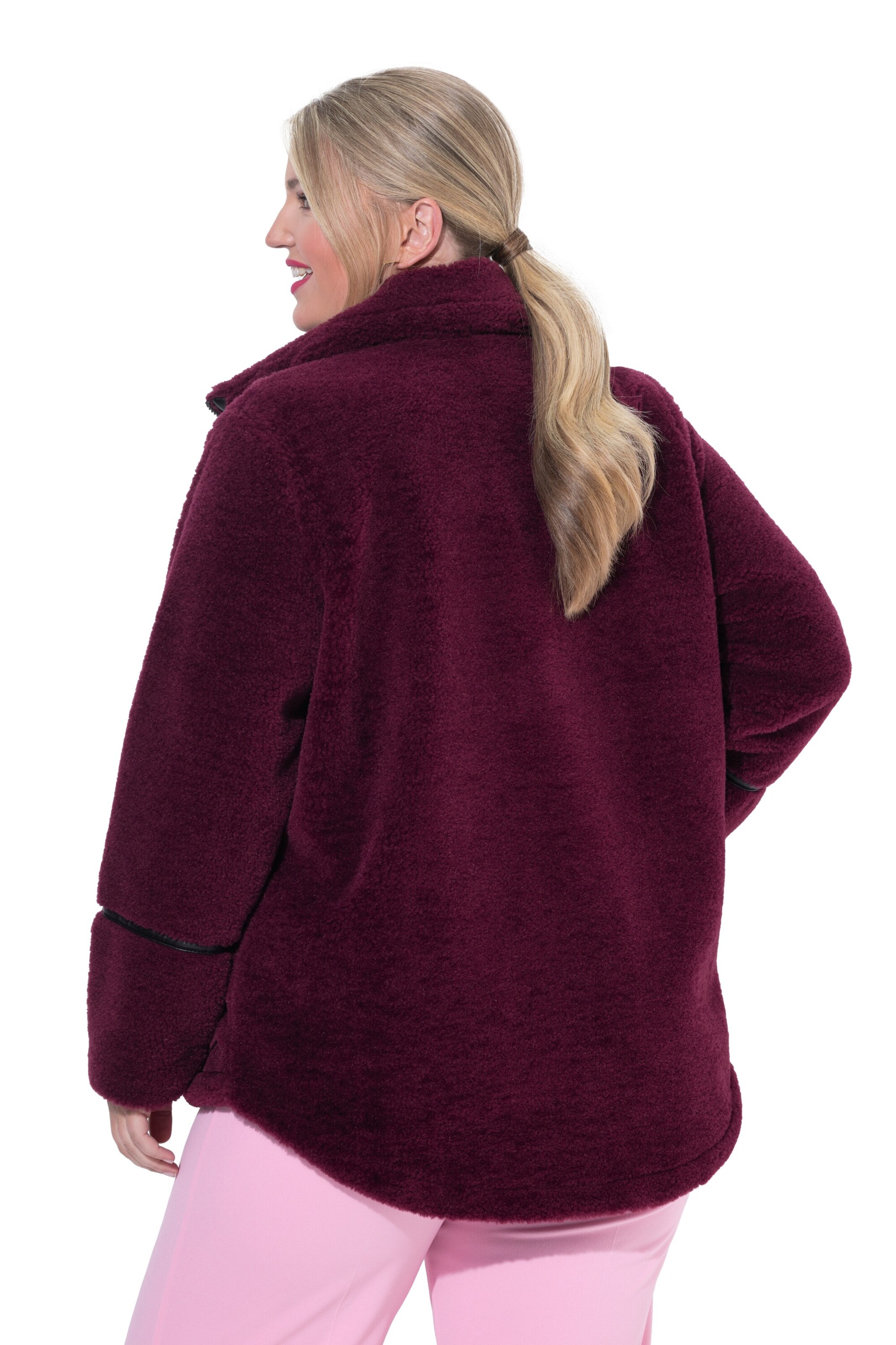 Angel of Style Fleece jas in Lila