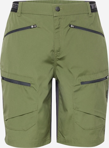 Regular Pantalon outdoor ICEPEAK en vert : devant
