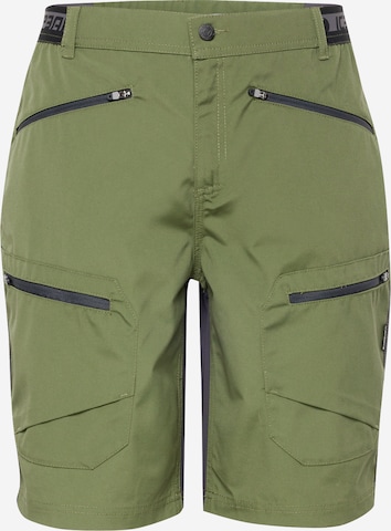 ICEPEAK Regular Outdoor Pants in Green: front