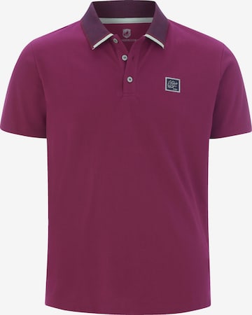 Jan Vanderstorm Poloshirt 'Morlan' in Rot: Vorderseite