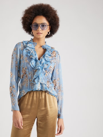 River Island Blouse in Blauw: voorkant